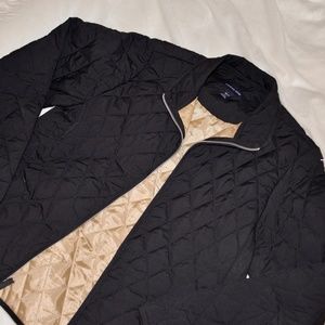 Land's End Womens M/P Black Jacket-great condition